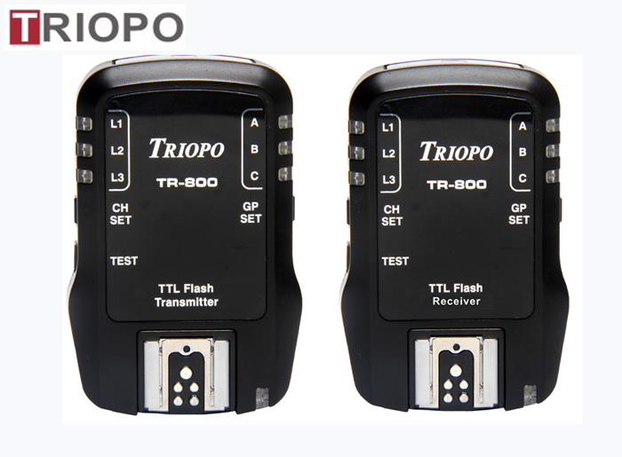 Triopo ТР-800 передатчик камеры аксессуары/пульт дистанционного беспроводного TTL с HSS 1/8000С Флэш-триггер для Canon или Nikon 