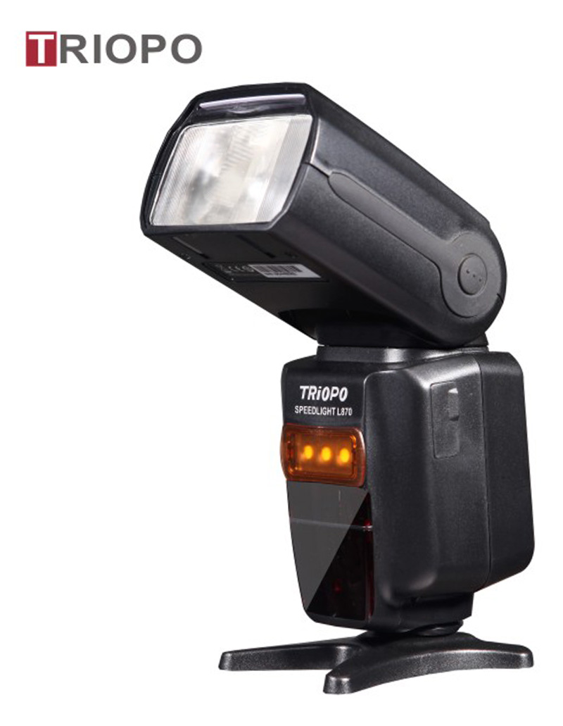  TRIOPO TR-870 camera flash light ,speedlite with lithium battery and AA battery case,wireless function  ,flash gun