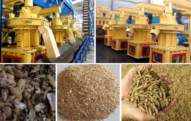 Crop Stalks Pellet Machine of Fote Machinery/ Crop Stalks Pellet Mill/ Corn Straw Pellet Mill