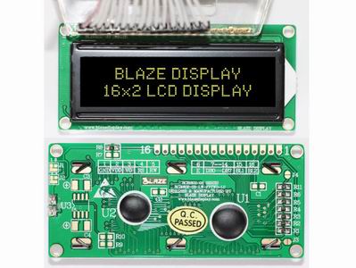 Standard LCD Displays List