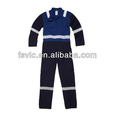 Modacrylic Flame Retardant Coverall With Reflective Tapes