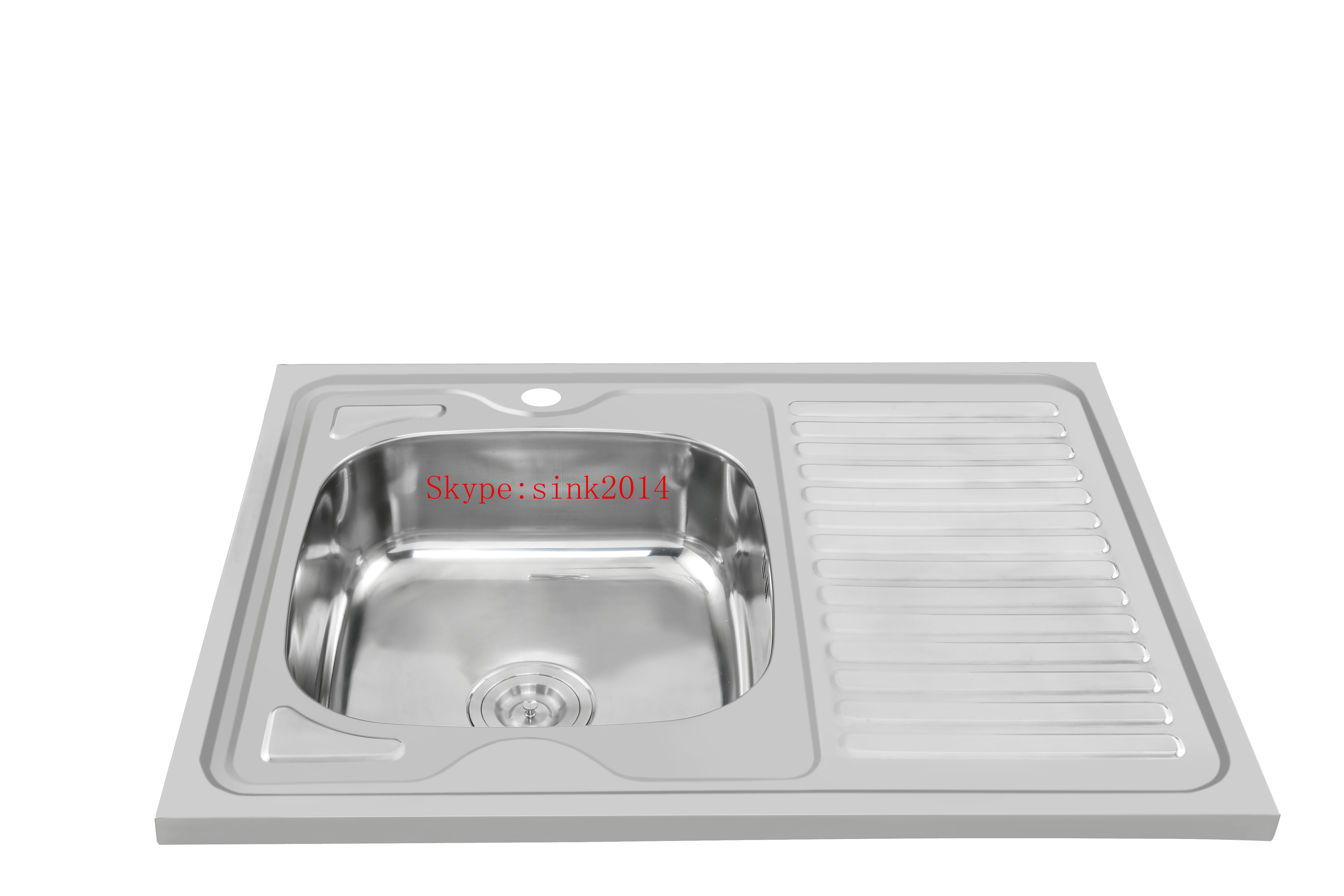 China Factory Suppy Stainless Steel Kitchen Sink WY-8060