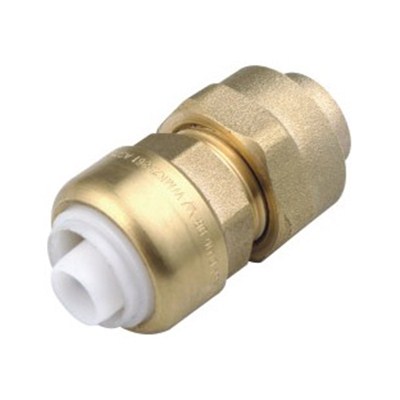 Brass Push-fit Flared Copper Compression Union
