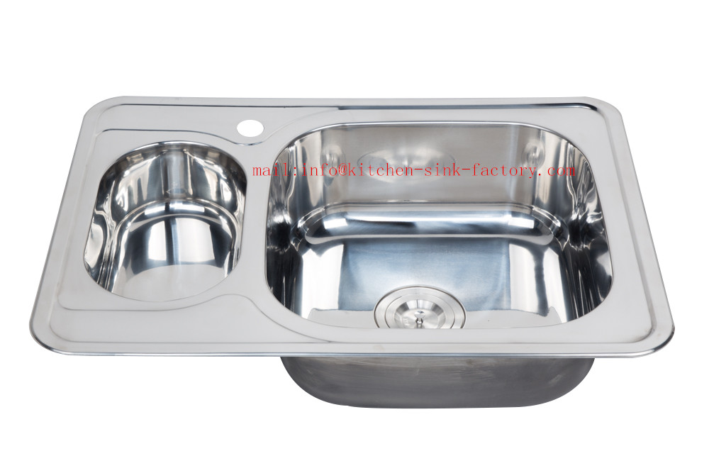 China Factory Suppy Stainless Steel Kitchen Sink WY-7050