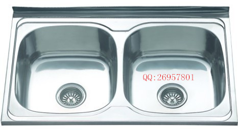 China Factory Suppy Stainless Steel Kitchen Sink WY-8050D