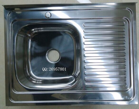 China Factory Suppy Stainless Steel Kitchen Sink WY-8060NEW