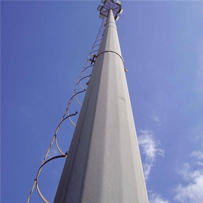 High Mast Stadium Light Tower Poles