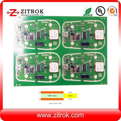Immersion Gold 2Layer 35um Copper Double-sided PCB Board