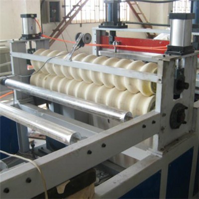 PVC Wavy Plate Extrusion Machine Line