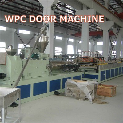 WPC Door Panel Extrusion Machine