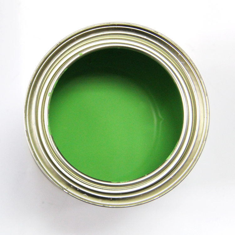 auto refinish  paint green color