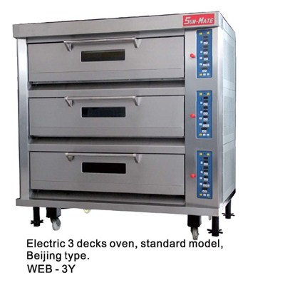 Electric Standard Deck Oven WEC,T,B,F,D,M-3Y