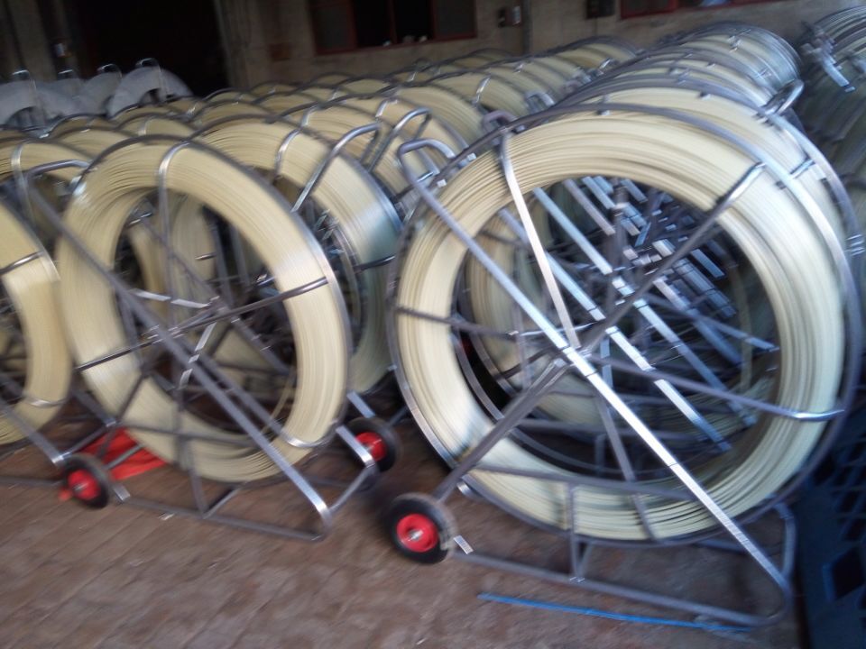 fiberglass duct rod with wire coating