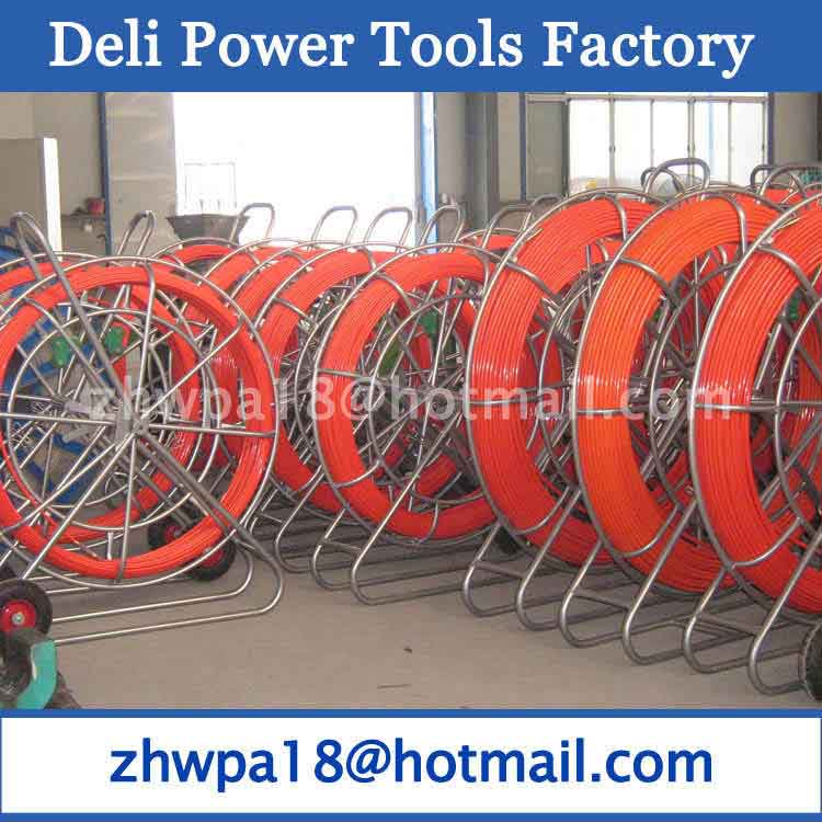 4.5mm 6mm 8mm 9mm 10mm 11mm Cable Handling Equipment duct rodder