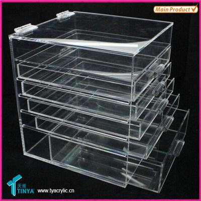 Plexiglass Cosmetic Container