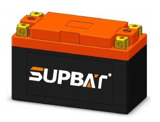 12.8V 2.2Ah LiFePO4 High Rate Battery For Start