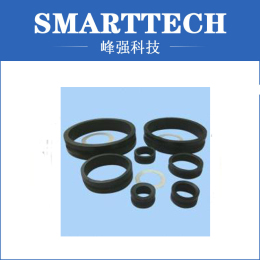 Black Circle , Silicone Rubber Ring