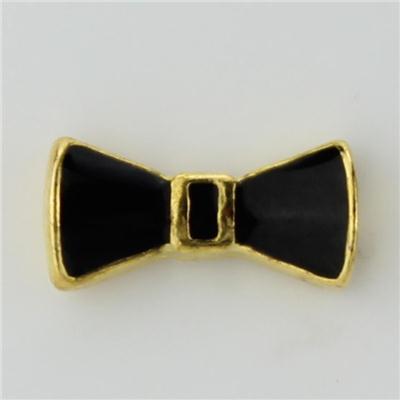 Gold Bow Tie Floating Charm