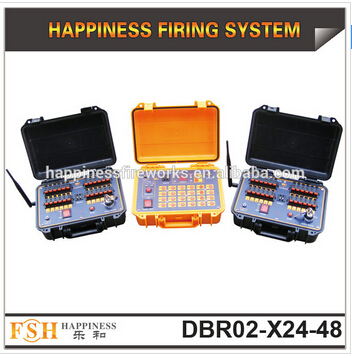 500 M wireless control firing system, rechargeable pyrotechnic fire system, 48 cues fireworks system