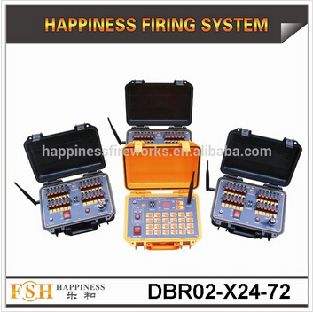 500 M wireless control firing system, rechargeable pyrotechnic fire system, 72 cues fireworks system