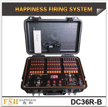 36 Cue фейерверк стрельбы системы, проводной / беспроводной системы управления огнем, счастье фейерверк стрельбы системы