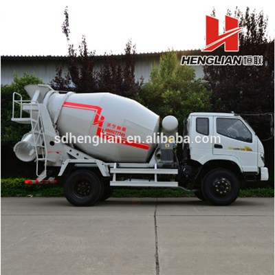 4m3 Concrete Mixer Roller With Truck