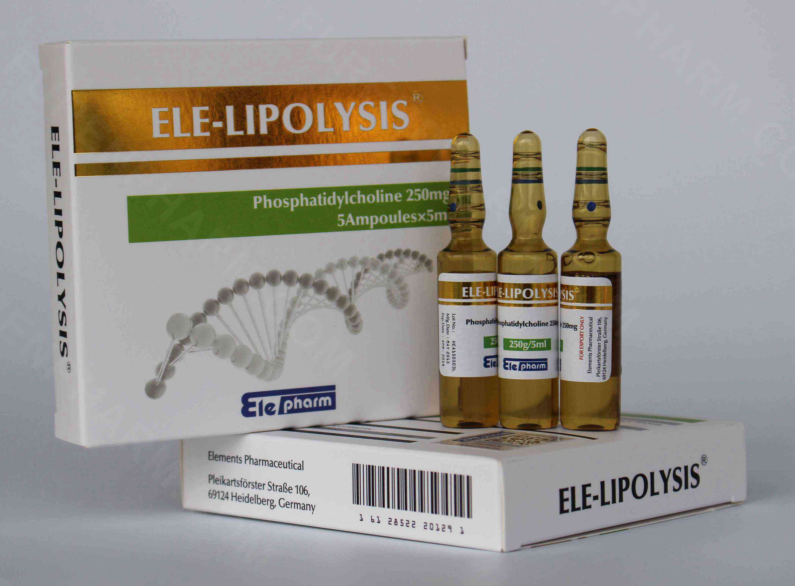 Lipolysis injection 250mg for body slimming loss weight Phosphatidylcholine Injection 250mg