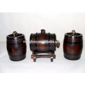 Handmade Practical 1.5l Oak Wine Barrel MH-WB-15001