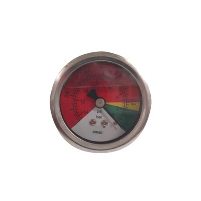 2inch-50mm Colored Dial Plate Full Stainless Steel Back Type Vacuum Pressure Gauge With Glycerin Or Silicone Oil