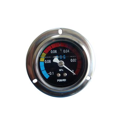 2inch-50mm Half Stainless Steel Back Type Liquid Filled Pressure Gauge With Flange