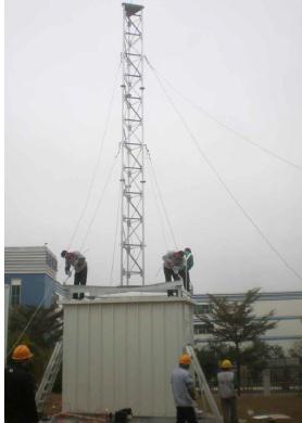 Three Pole Assembled Tower Shelter