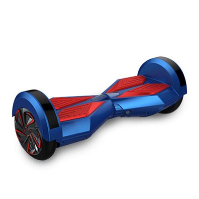 SELF-BALANCING SCOOTER 8 Inch HOVERBOARD WITH SAMSUNG CERTIFIED BATTERY(BLUISH RED)