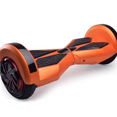 SELF-BALANCING SCOOTER 8 Inch HOVERBOARD WITH SAMSUNG CERTIFIED BATTERY(ORANGE AND BLACK)