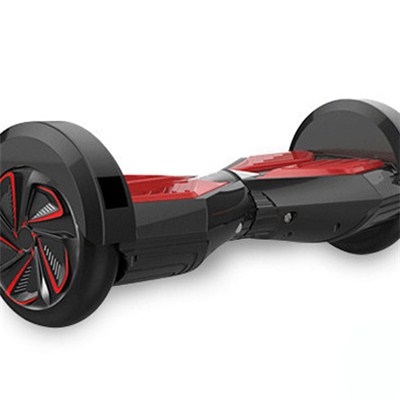 SELF-BALANCING SCOOTER 8 Inch HOVERBOARD WITH SAMSUNG CERTIFIED BATTERY(BLACK RED)