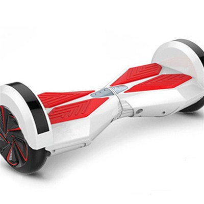 SELF-BALANCING SCOOTER 8 Inch HOVERBOARD WITH SAMSUNG CERTIFIED BATTERY(WHITE RED)