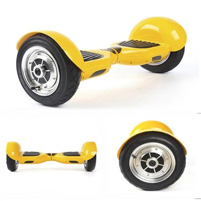 SELF-BALANCING SCOOTER 10 INCH HOVERBOARD WITH SAMSUNG CERTIFIED BATTERY(YELLOW)