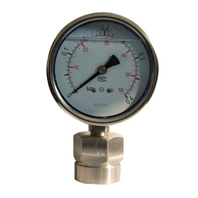 4 Inch Full Stainless Steel Diaphragm Pressure Gauge Certified By CE ISO CMC