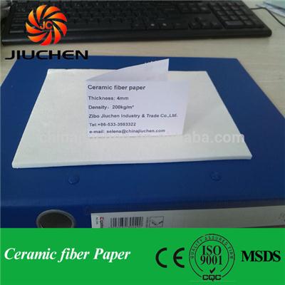 Insulating Ceramic Gasket Kaowool Paper
