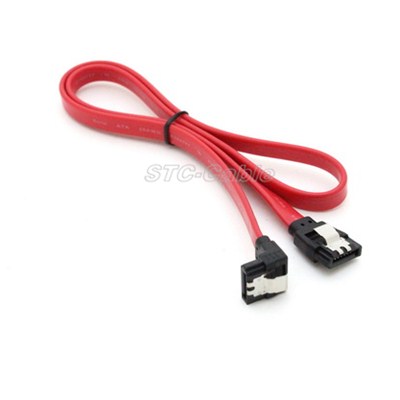 Lachting SATA 7pin 90 Degree To 180 Degree Red