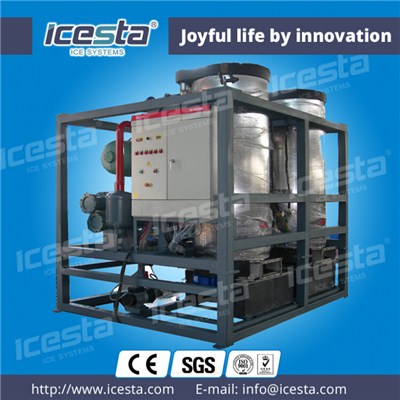 Industrial Ice Tube Machine For Cooling 50t/24hrs