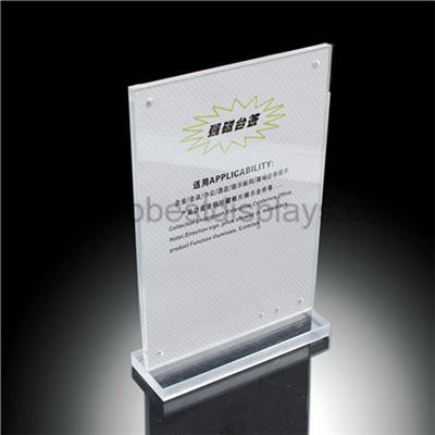 Table Stand Menu Holder