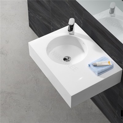 KKR Artificial Acrylic Stone Wash Basin Designs For Dining Room