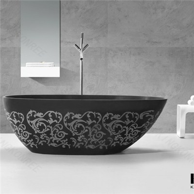 Black Acrylic Bathtub,solid Surface Black Bathtub,whoesale Acrylic Black Bathtub