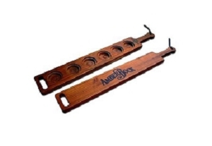 Amber Bock Beer Tasting Paddle With 6 Holes DY-TP8