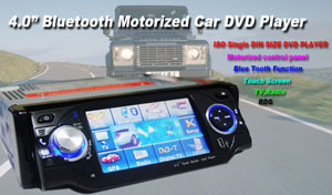 Автомобильный Проигрыватель DVD с 4-дюймовым сенсорным дисплеем TFT