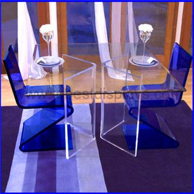 Acrylic Table And Chair
