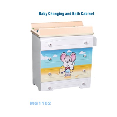Baby Changing And Bath Cabinet-MG1102