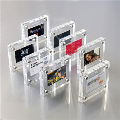 Plexiglass Photo Cube