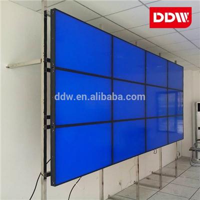 Single Layer Dual Layer Floor Standing Lcd Video Wall Rack