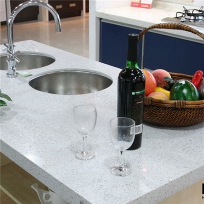 Quartz Stone Solid Surface Kitchen Countertop For Sale